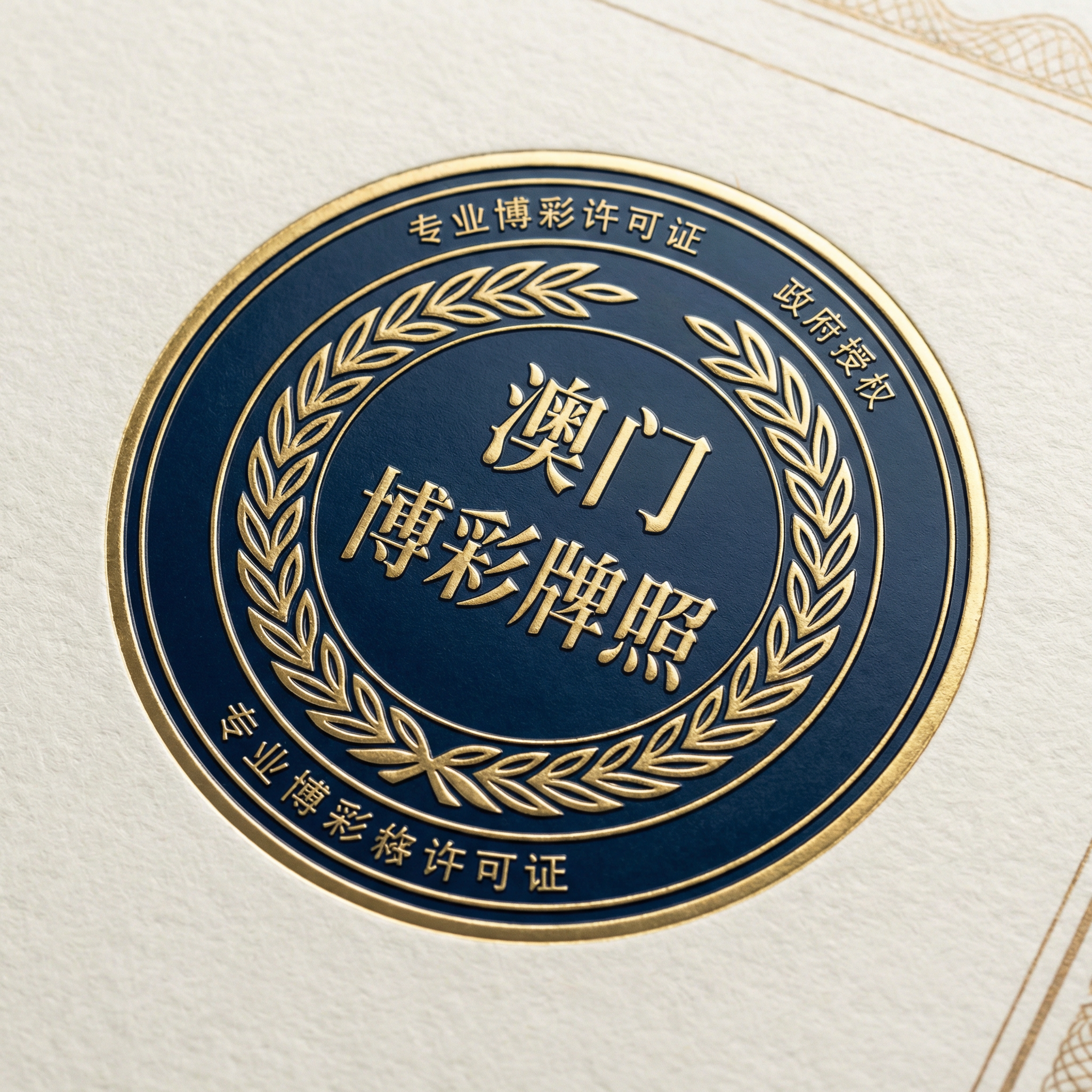 澳门博彩牌照徽章